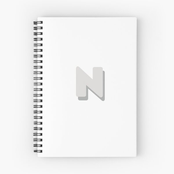 Item preview, Letter N in Grey designed and sold by katiekreates.