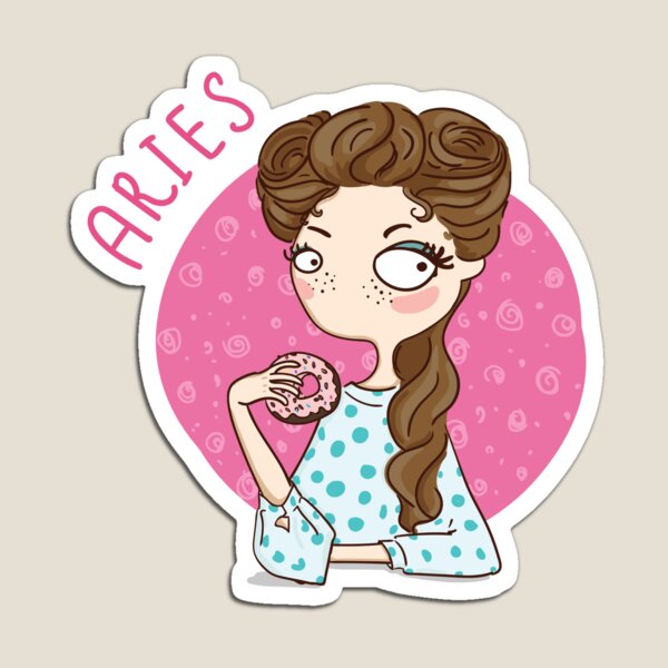 Artikelvorschau, A zodiac sign test - ARIES AF Stickers  entworfen und verkauft von infinitytrade.