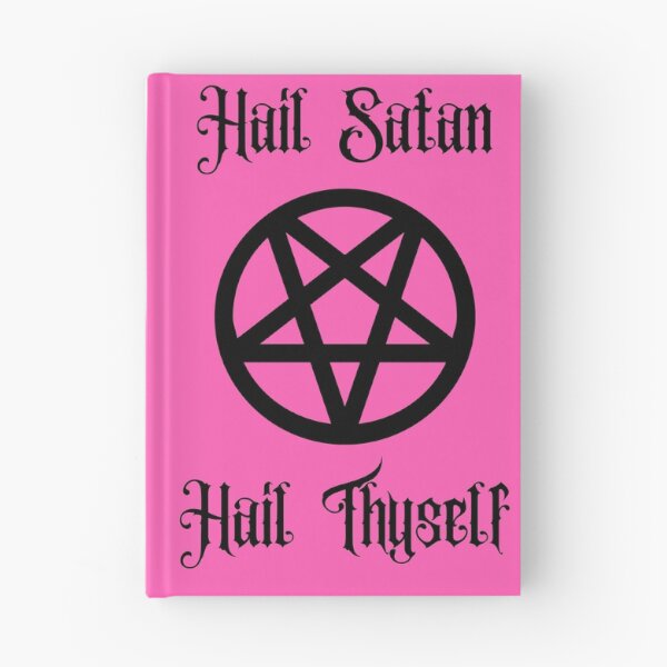 Item preview, Hail Satan, Hail Thyself | Pink | Satanic designed and sold by Godstomper.