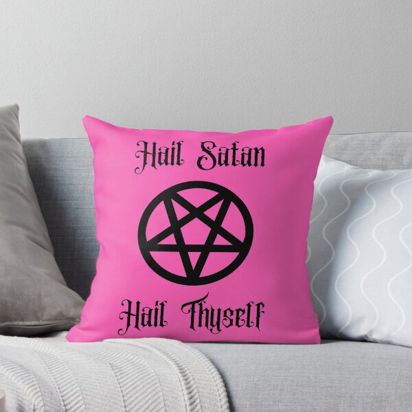 Item preview, Hail Satan, Hail Thyself | Pink | Satanic designed and sold by Godstomper.