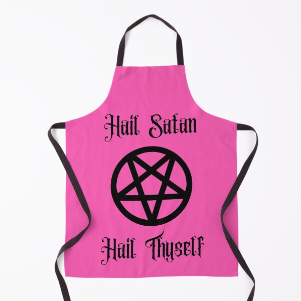 Item preview, Hail Satan, Hail Thyself | Pink | Satanic designed and sold by Godstomper.