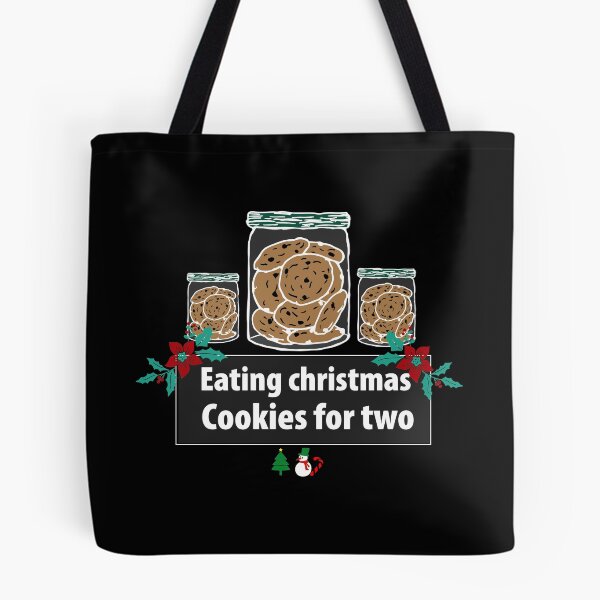 Item preview, eating christmas cookies for two,gift idea designed and sold by MedBoularouah.