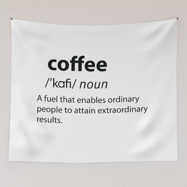 Item preview, Coffee Funny Dictionary Definition  designed and sold by TravelScientist.