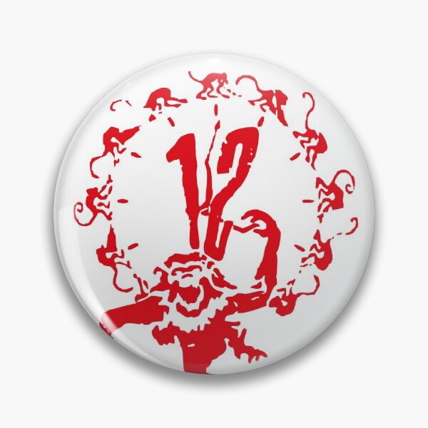 Item preview, Army of the 12 monkeys (red essential graffity) designed and sold by frikybomb.