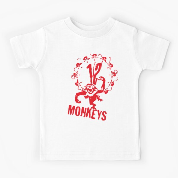 12 monkeys, l'armee des 12 singes, Monkey, L'Armée des douze singes Kids  T-Shirt for Sale by spotlightofjuly