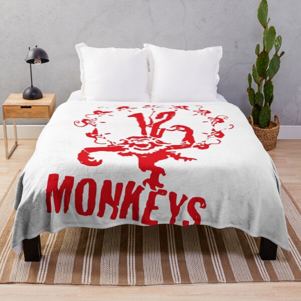 Item preview, Army of the 12 monkeys (red essential graffity) designed and sold by frikybomb.