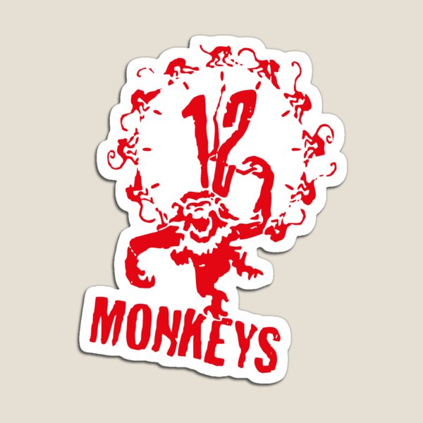 Item preview, Army of the 12 monkeys (red essential graffity) designed and sold by frikybomb.