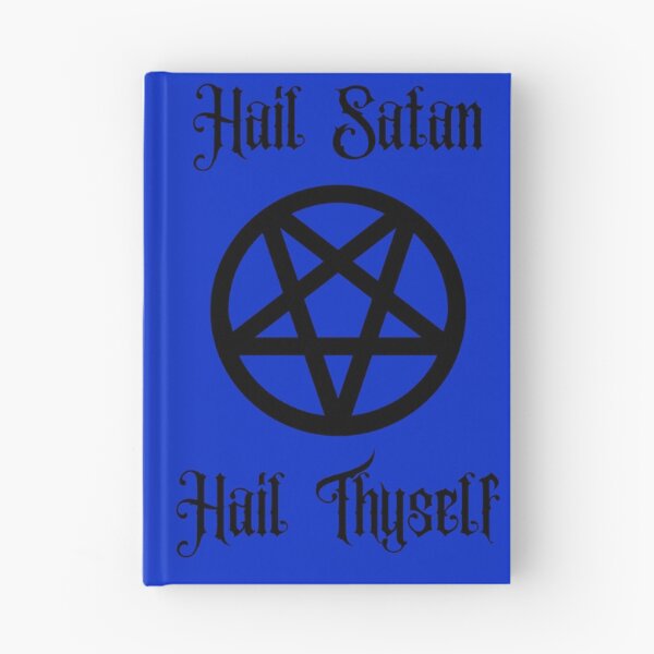 Item preview, Hail Satan, Hail Thyself | Dark Blue | Satanic designed and sold by Godstomper.