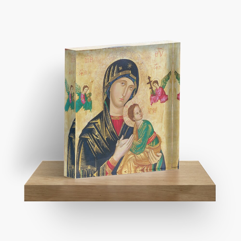 Our  Lady of Perpetual Help 1 Acrylic Block
