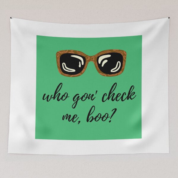 Item preview, Who gon' check me, boo? designed and sold by Lacy Sciple.