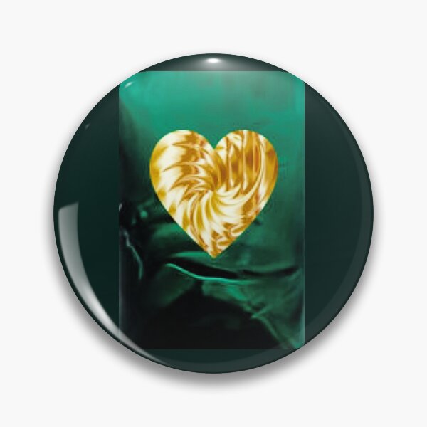 Item preview, Heart of Gold in glass designed and sold by Aquila Light Pictures.
