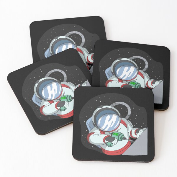 Item preview, Astronout with cordless screwdriver designed and sold by Monkey Ful.
