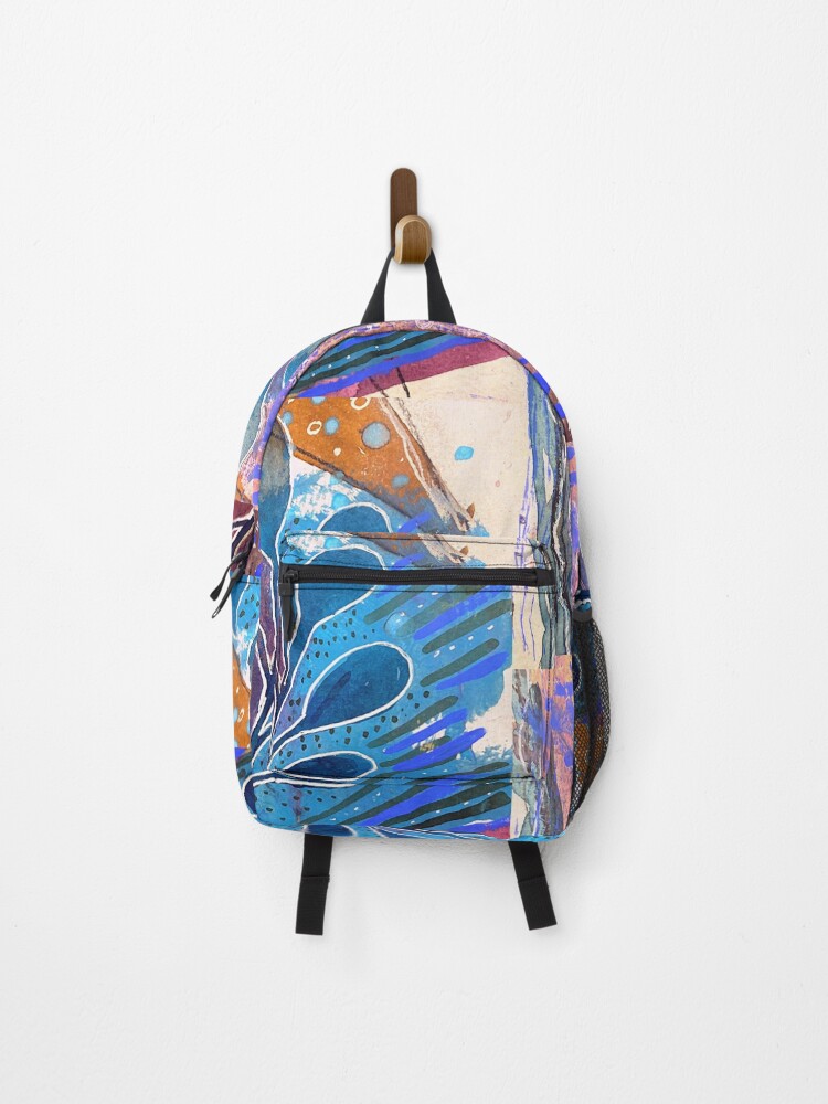 Thumbnail 1 of 3, Backpack, Botanical Abstract designed and sold by LDawnDesign.