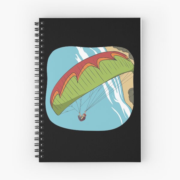 Item preview, Paraglider flying over beach and sand designed and sold by Monkey Ful.