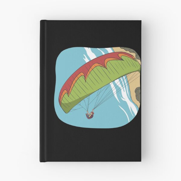 Item preview, Paraglider flying over beach and sand designed and sold by Monkey Ful.