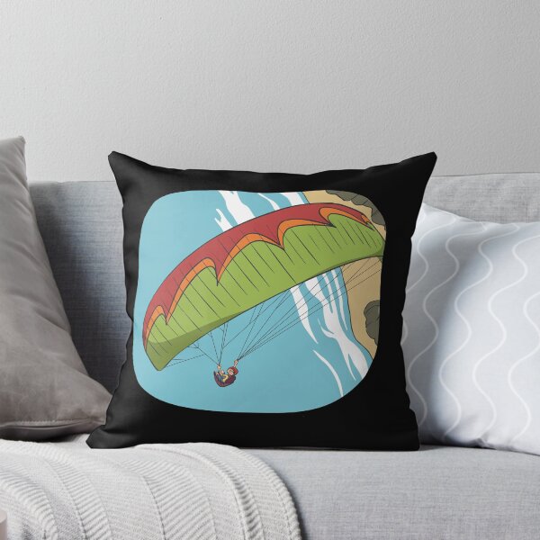 Item preview, Paraglider flying over beach and sand designed and sold by Monkey Ful.