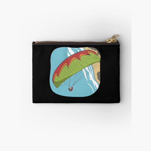 Item preview, Paraglider flying over beach and sand designed and sold by Monkey Ful.
