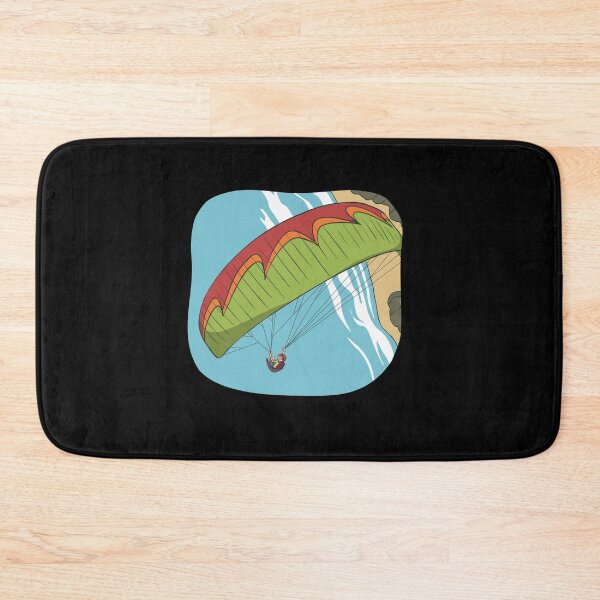 Item preview, Paraglider flying over beach and sand designed and sold by Monkey Ful.