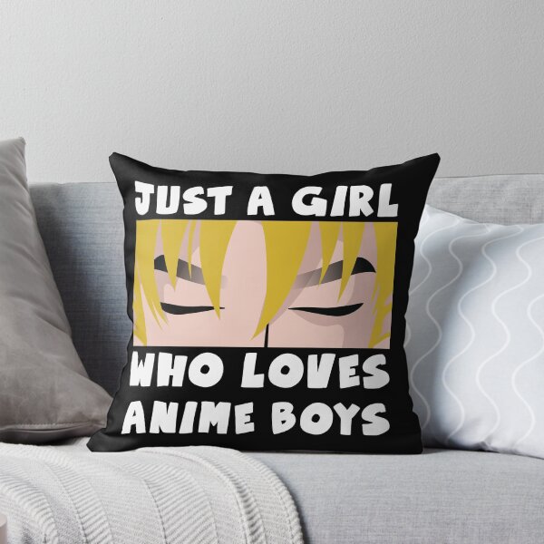 Item preview, JUST A GIRL WHO LOVES ANIME BOYS designed and sold by noahs-shop.