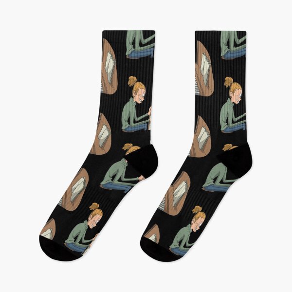 Item preview, Cute girl playing the piano with sheet of music designed and sold by Monkey Ful.