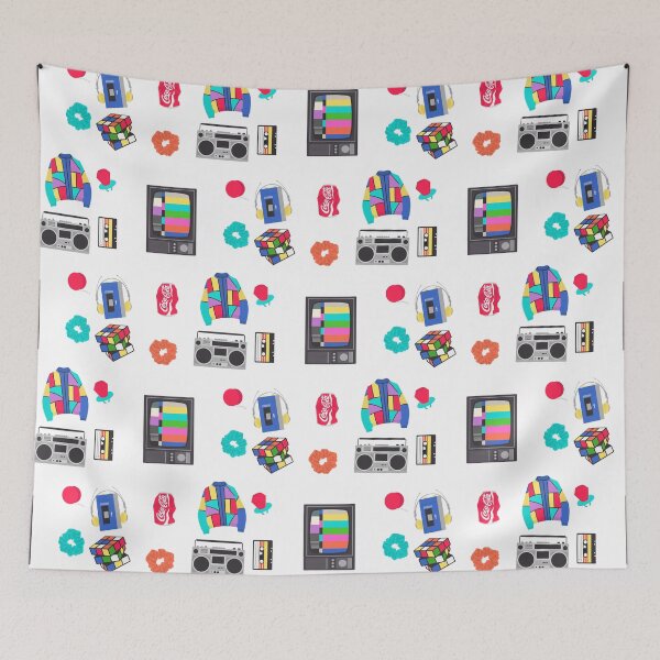 Item preview, Totally Tubular (1980s aesthetic) designed and sold by Alysha Newton.