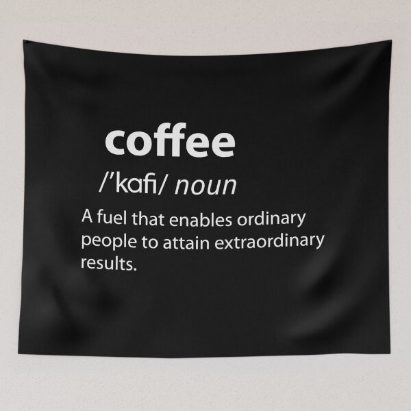 Item preview, Coffee Funny Dictionary Definition  designed and sold by TravelScientist.