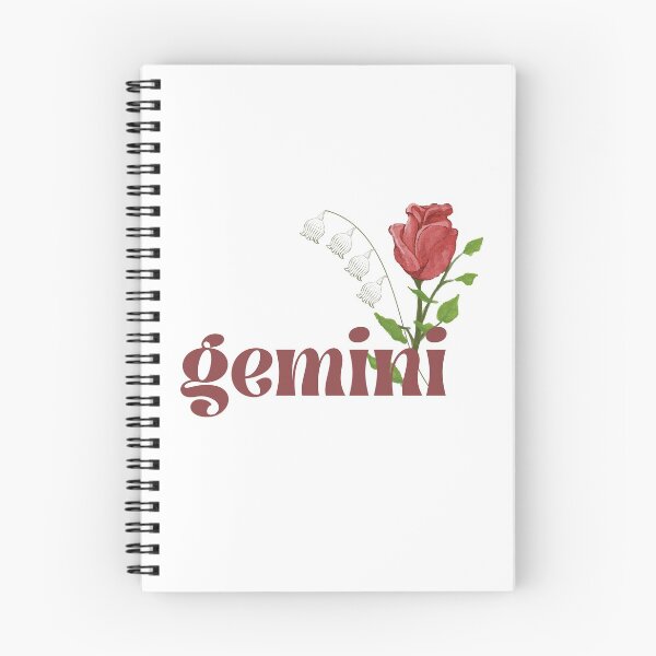 Item preview, Gemini With Birth Flowers designed and sold by Margaux Lever.