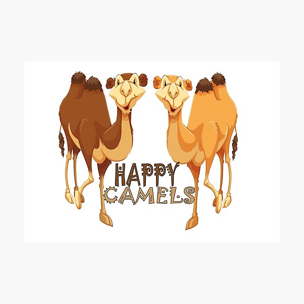 Item preview, HAPPY CAMELS designed and sold by delpro.