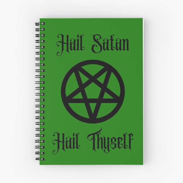 Item preview, Hail Satan, Hail Thyself | Dark Green | Satanic designed and sold by Godstomper.