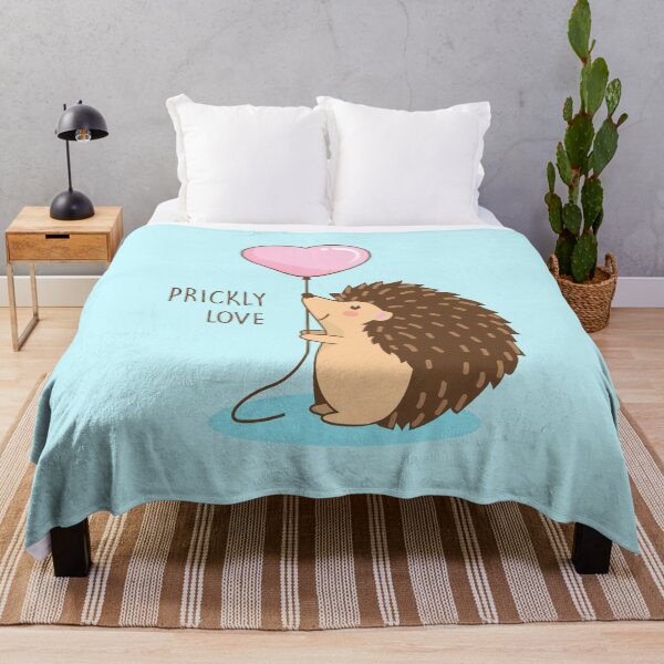 Item preview, Prickly Hedgehog Love - Opposites atrract! designed and sold by HappyLime.