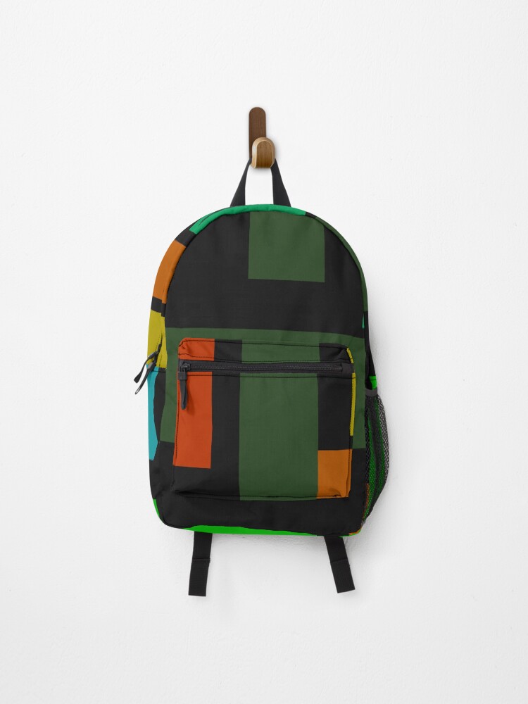 Thumbnail 1 of 3, Backpack, Colorful symphony designed and sold by TallTree.