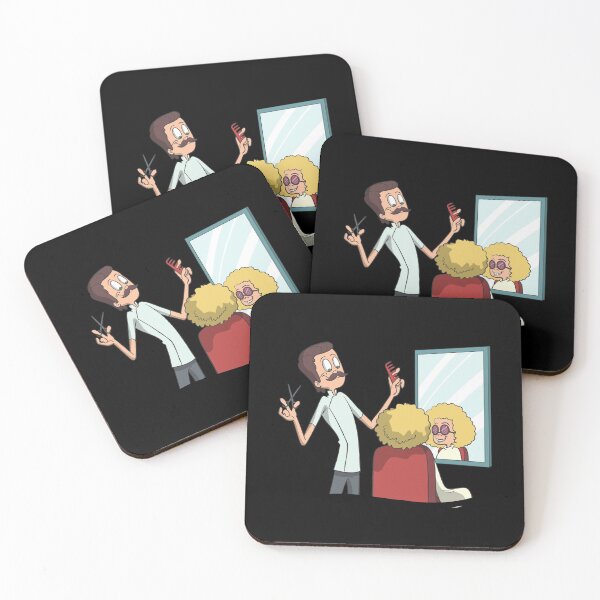Item preview, Hairdresser cutting, combing, laying designed and sold by Monkey Ful.