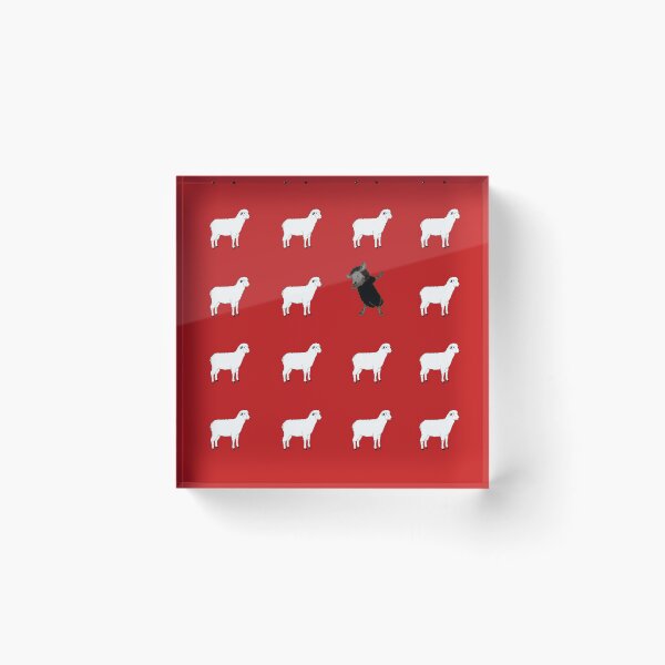 Item preview, Black Sheep Dabbing Among White Sheep - Be Different designed and sold by SimplyDeals.
