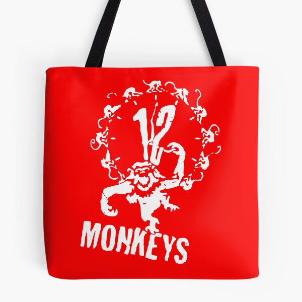 Item preview, Army of the 12 monkeys (white essential graffity) designed and sold by frikybomb.