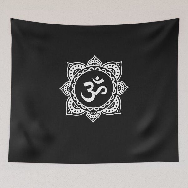 Item preview, Buddhist Om Mandala Flower designed and sold by imakegreattees.