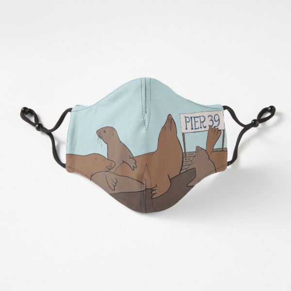 Sea Lions Fitted 3-Layer