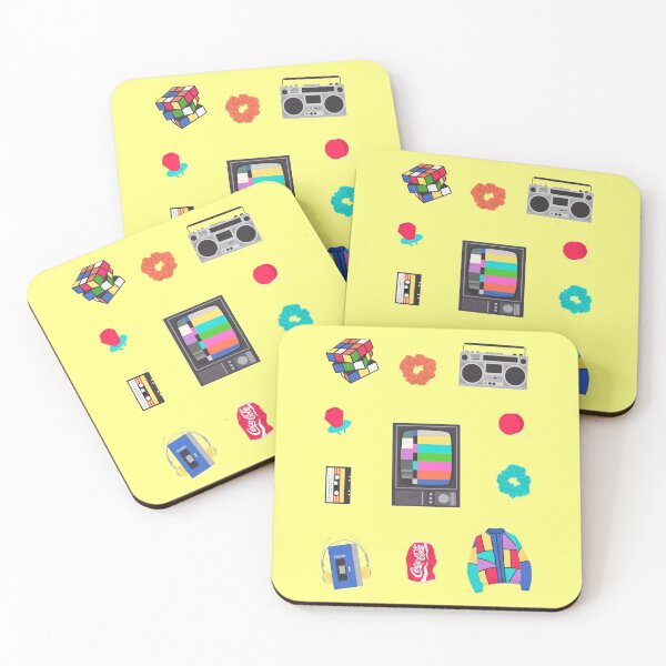 Item preview, Totally Tubular (1980s aesthetic) in yellow designed and sold by Alysha Newton.