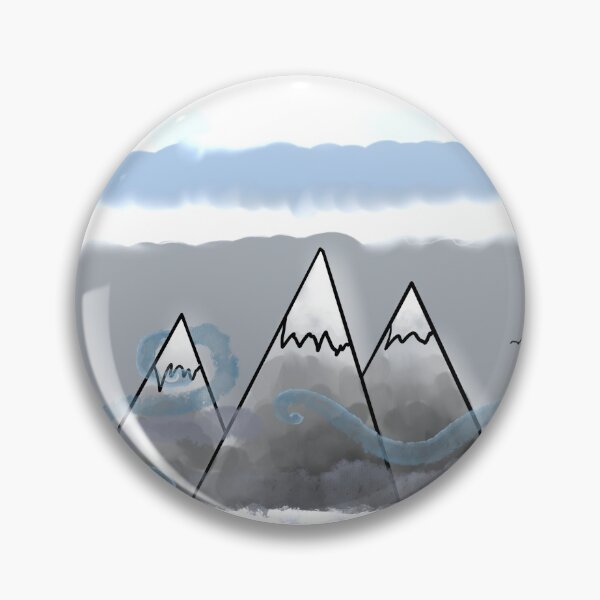 Item preview, Foggy Mountains designed and sold by The Homegrown Witch.