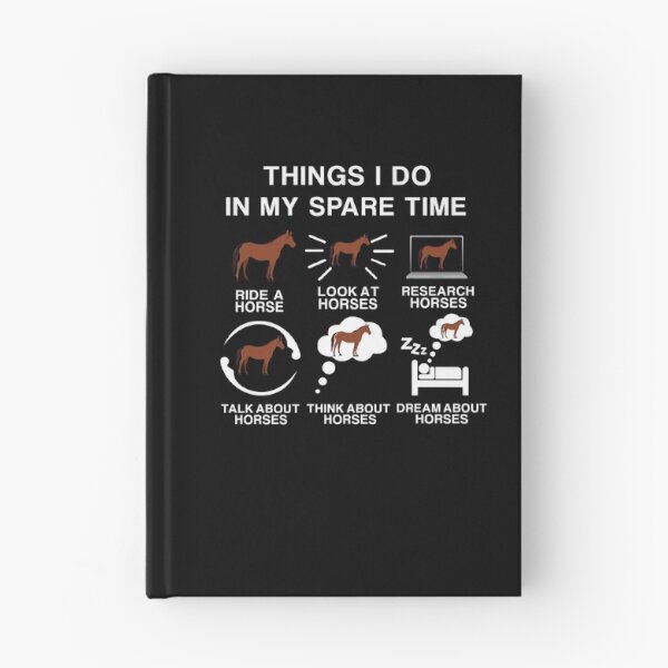 Item preview, THINGS I DO IN MY SPARE TIME FUNNY HORSE RIDING GIFT FOR WOMENS AND MENS designed and sold by pedrored369.