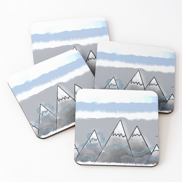 Item preview, Foggy Mountains designed and sold by The Homegrown Witch.