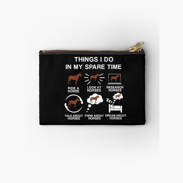 Item preview, THINGS I DO IN MY SPARE TIME FUNNY HORSE RIDING GIFT FOR WOMENS AND MENS designed and sold by pedrored369.