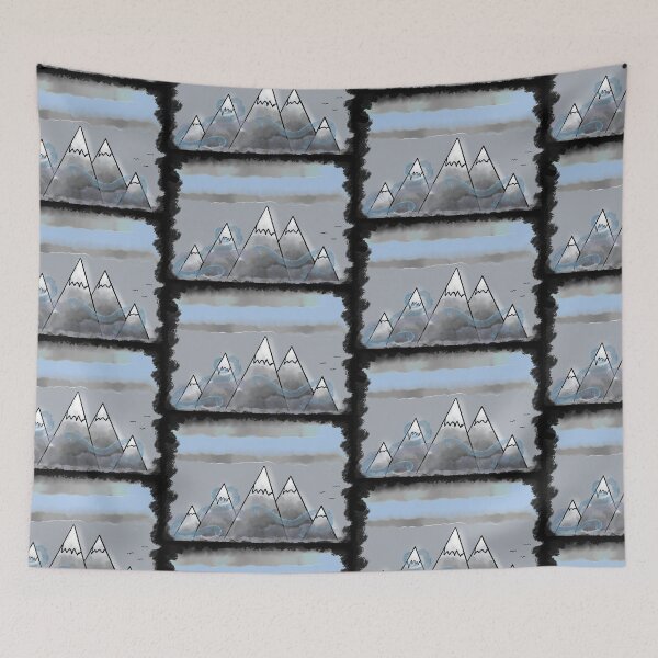 Item preview, Foggy Mountains designed and sold by The Homegrown Witch.