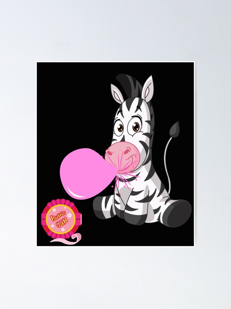 "Bubble gum, zebra gum, zebra bubble gum, forest, balloon, bobble