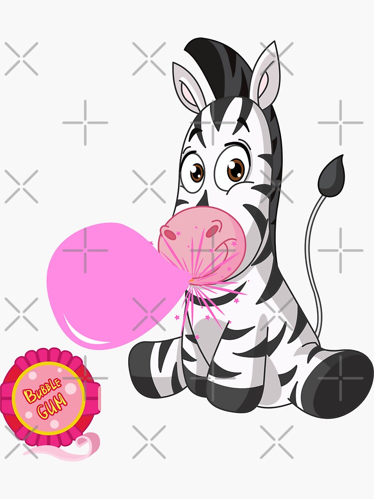 "Bubble gum, zebra gum, zebra bubble gum, forest, balloon, bobble