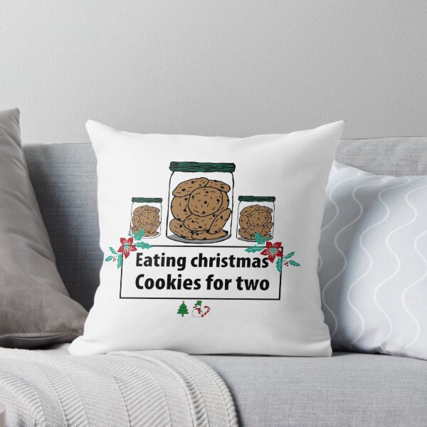 Item preview, eating christmas cookies for two,gift idea designed and sold by MedBoularouah.