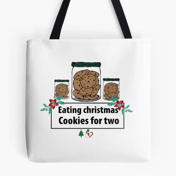 Item preview, eating christmas cookies for two,gift idea designed and sold by MedBoularouah.