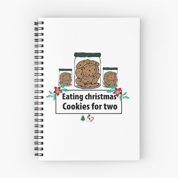 Item preview, eating christmas cookies for two,gift idea designed and sold by MedBoularouah.