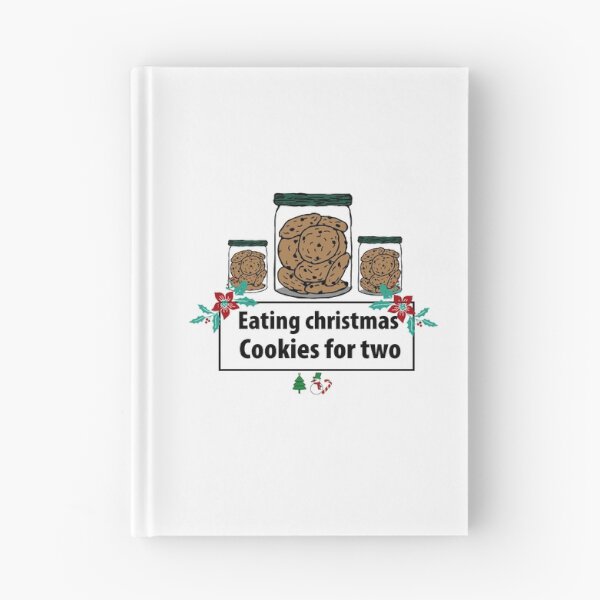 Item preview, eating christmas cookies for two,gift idea designed and sold by MedBoularouah.