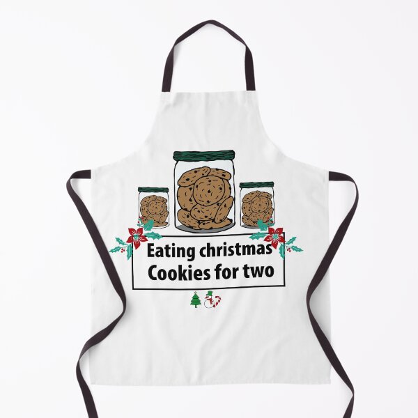 Item preview, eating christmas cookies for two,gift idea designed and sold by MedBoularouah.