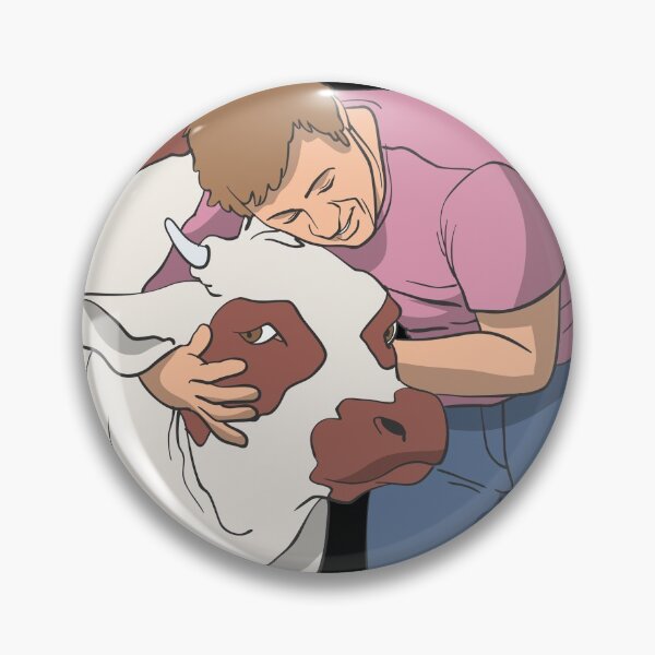 Item preview, Farmer hugs his cow designed and sold by Monkey Ful.